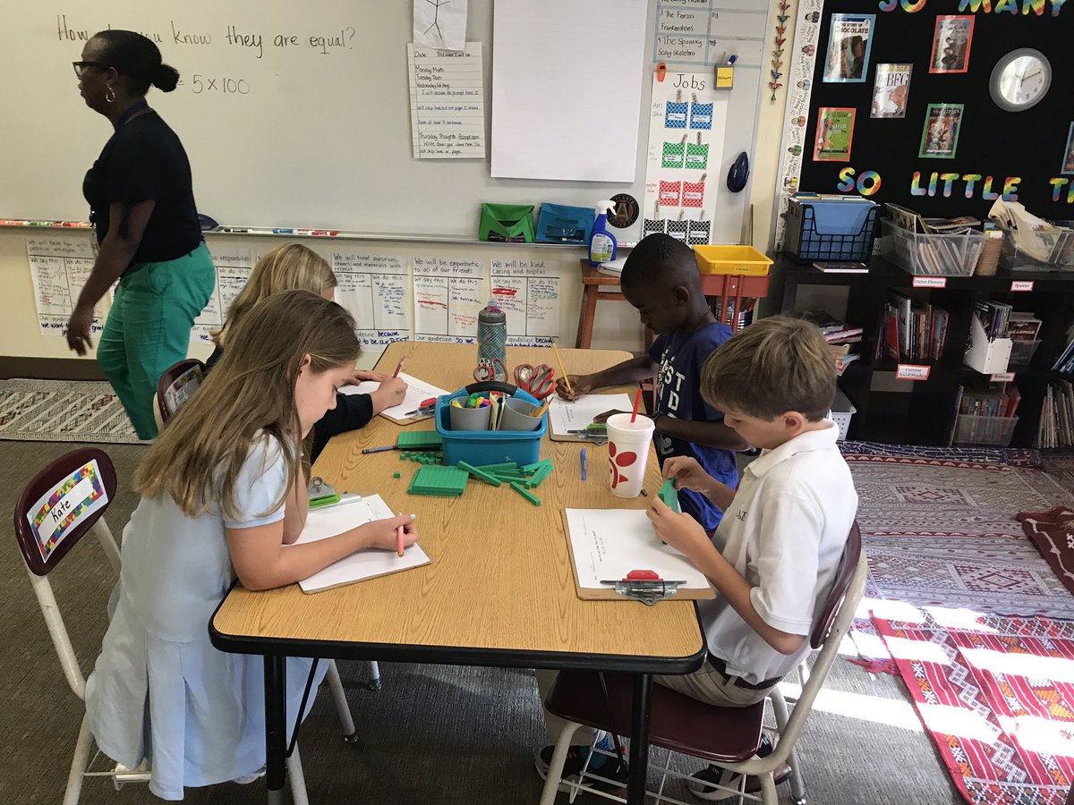 Hester4th's tweet image. Working with @CooteMrs to use representation in math #trinitylearns