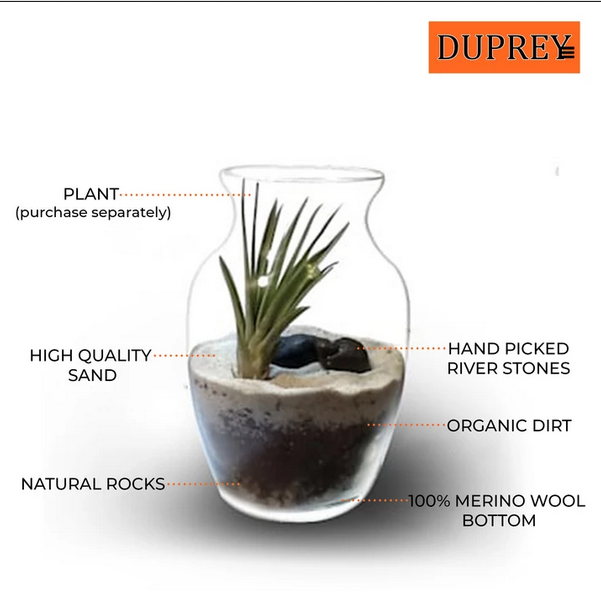 Organic Terrariums By Duprey Is Best Gift For Her
dupreyterrariums.myshopify.com/products/organ…