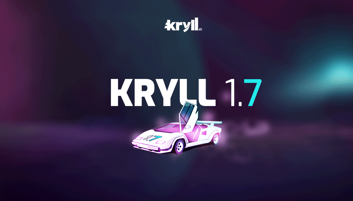 kryll_io's tweet photo. 📣 Announcement: #Kryll platform update V1.7 is now live!! 🎉
What's new ? 👇🏼
- Portfolio Swap 🔥
- Hide/Show your Portfolio Dust
- Strategy Editor Speed Improvement
More info ➡️ https://t.co/b4KCYWnUPt
$KRL #AutomatedTrading #KryllUpdate https://t.co/Pu9zxDeoRp