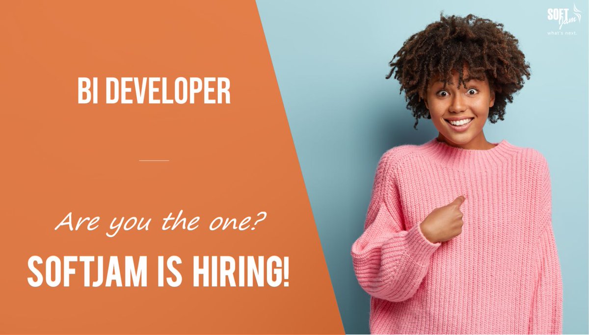 softjamIT's tweet photo. 🆕#SoftJam ricerca un BI Developer per le sedi di Genova, Milano e Roma. Sei un asso con le tecnologie Microsoft Business Intelligence? Allora candidati subito 👉 https://t.co/vus5K3lbSC

#SJTalentAcquisition #SJWhatsNext #PowerBI #applynow #nowhiring #jobalert #jobsearch https://t.co/UT61HDioC7