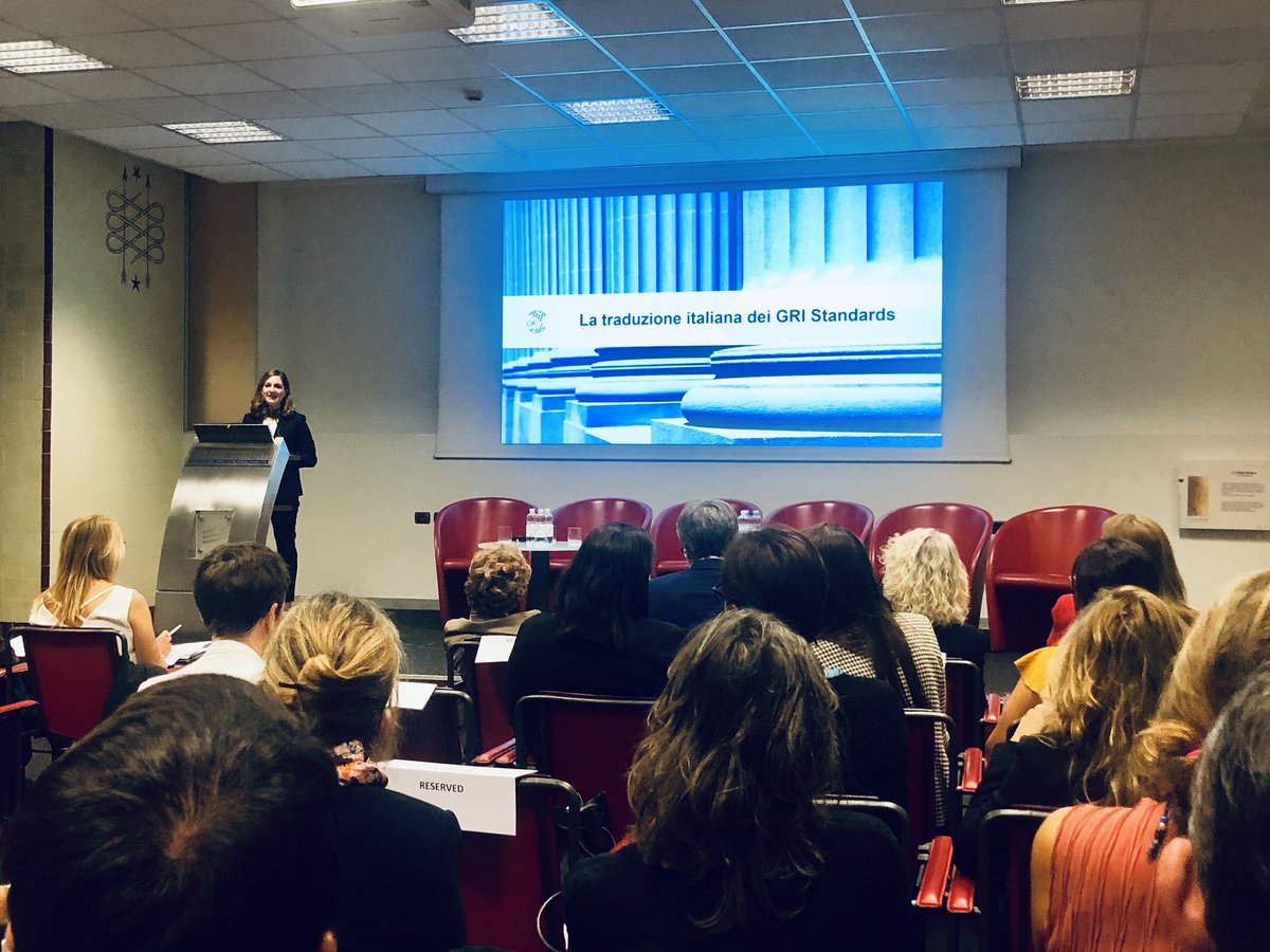 La traduzione dei #GRIStandards è scaricabile qui: globalreporting.org/SiteCollection… il framework di sostenibilità più utilizzato al mondo.