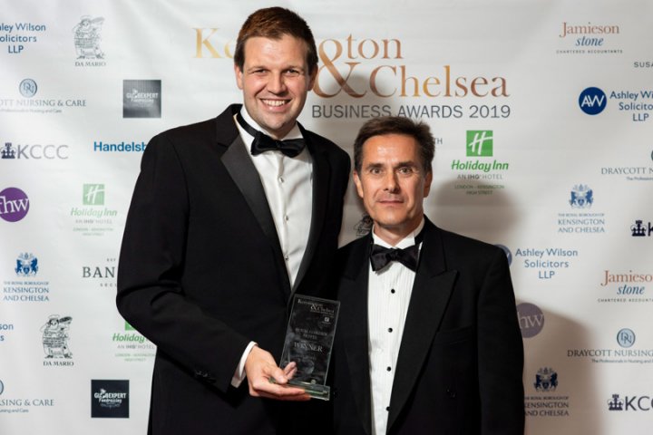 We are very proud to announce that we have been awarded Best Hotel by Kensington &amp; Chelsea Business Awards! Our distinctive 5 star service stands us out from the crowd and has been the distinguishing factor in our success. <a href="/RBKCAwards/">Kensington & Chelsea Business Awards</a> #BestHotel2019 #DistinctiveService