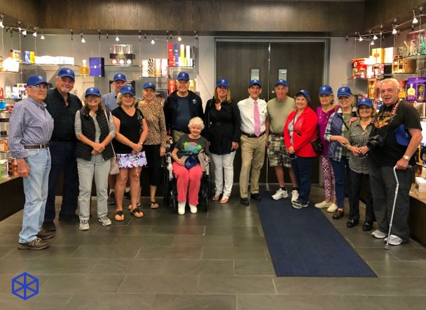 HubFoldingBox's tweet photo. Last Friday we had the pleasure of hosting this special group of civil engineers from Panama City’s Tyndall Air Force Base to a private tour of Hub Folding Box! https://t.co/g16LegyhsU