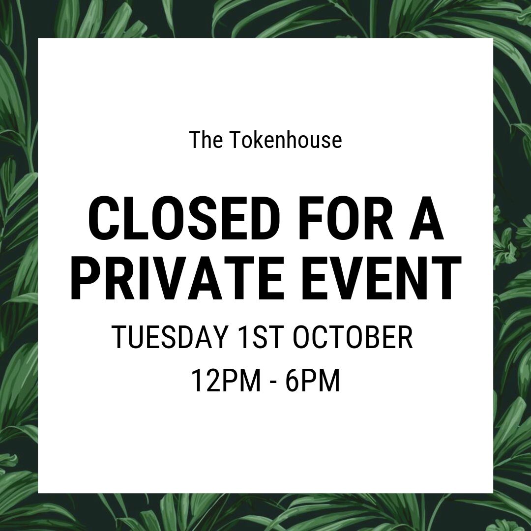 We will be closed for Lunch tomorrow, but look forward to seeing you all at 6pm!!