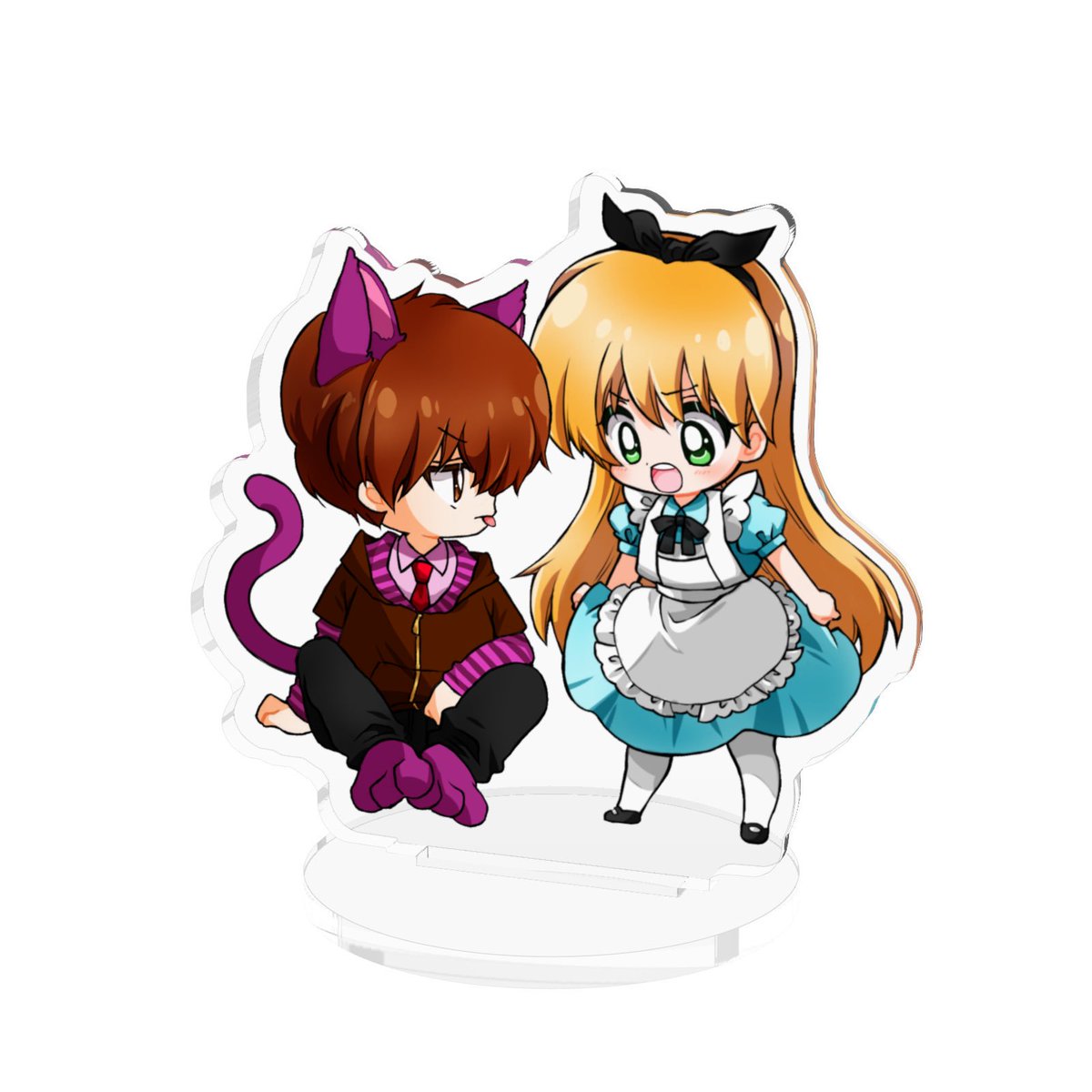 初夢 はつむ 新しく描いちゃったアクスタイラスト アリスだよ 画像はpixivファクトリーの完成イメージ