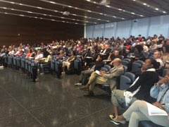 TMLuongo's tweet photo. Check out the crowd for the first @LegalAidNYC #CriminalJusticeReform trainings! There are still spaces in our upcoming trainings! #GotToBeReady #ForOurClients https://t.co/YVDpRc6Nb7