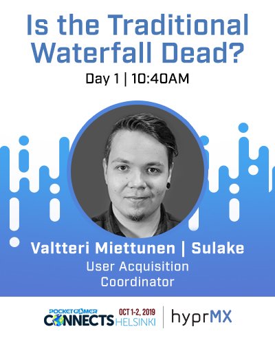 We're in Helsinki and excited for <a href="/PGConnects/">Pocket Gamer Connects</a>! Valtteri Miettunen rounds out our ad monetization panel bringing his Hotel Hideaway experiences from <a href="/SulakeGames/">Sulake</a>. Come kick-off the conference with us at 10:40am tomorrow.