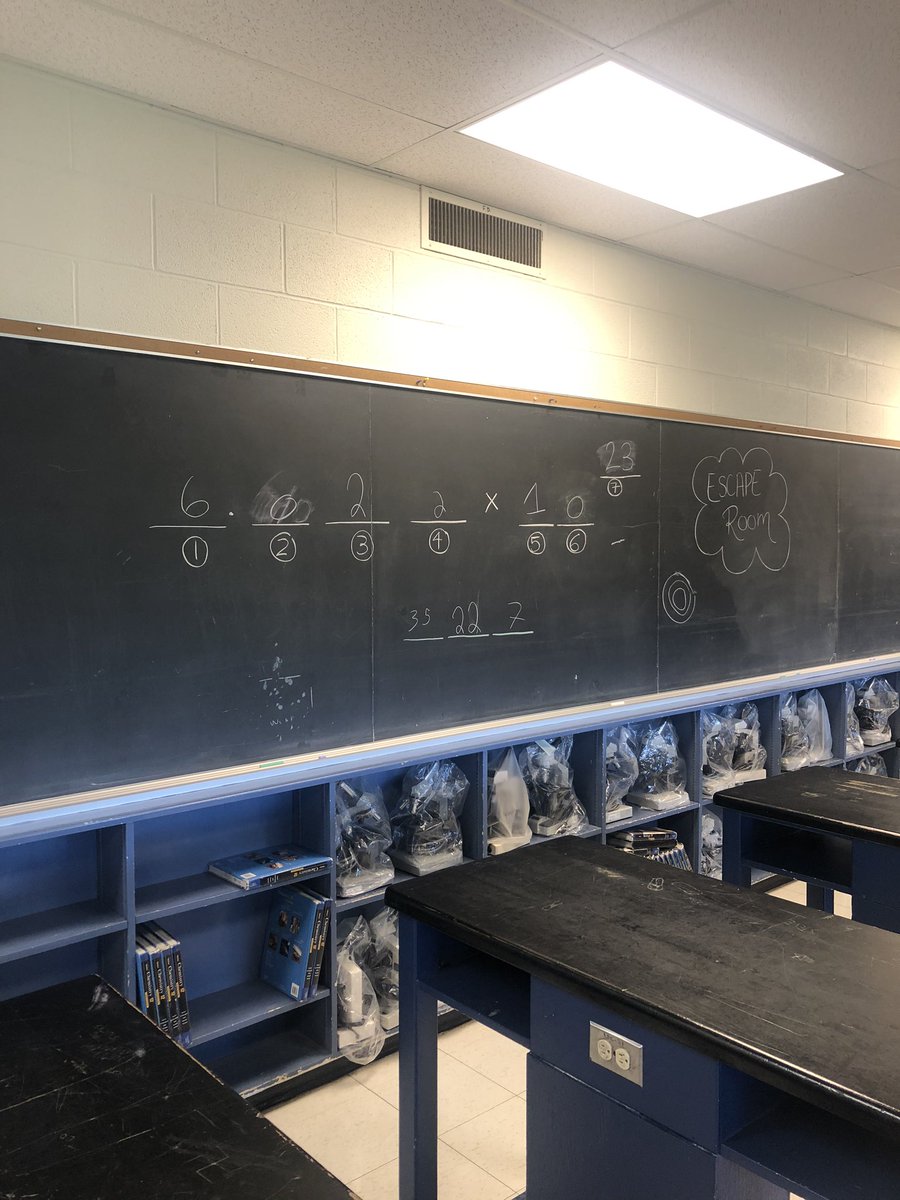 ms_hickey's tweet photo. Monday morning escape room in SCH4C as a fun way to ‘meet’ the mole! https://t.co/TvHRzbD6Bb