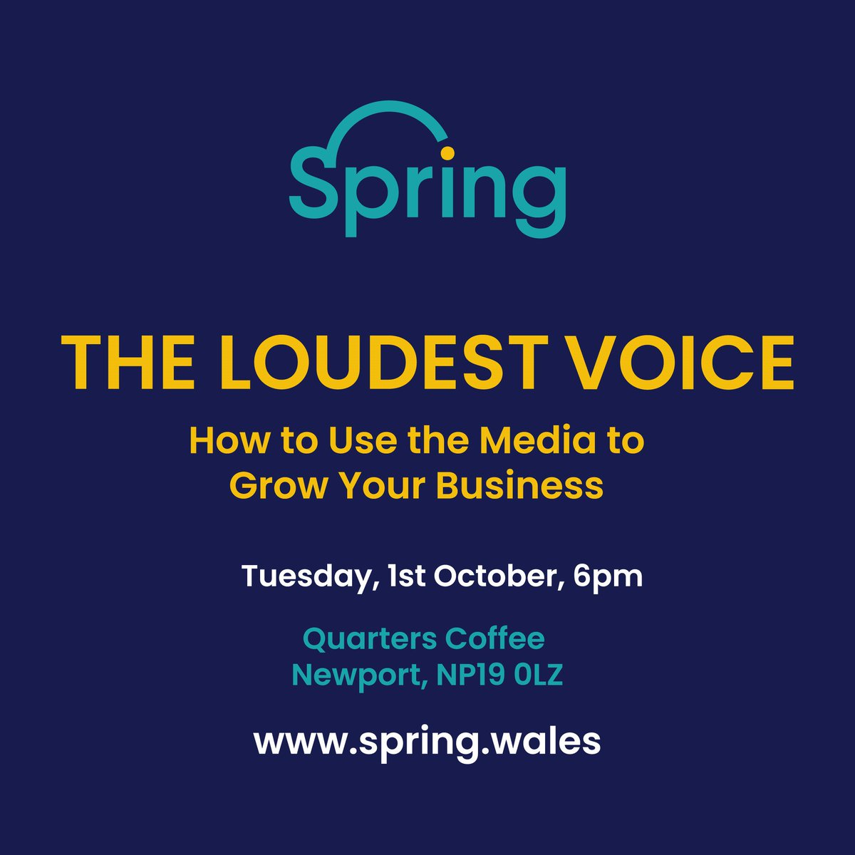 SpringWales's tweet image. TOMORROW!! 💙 Last chance to book yourself a place on this lush talk - complete with lush company and lush food! 🍷 

#womeninbusiness #walesbusiness #newport #networking

eventbrite.co.uk/e/the-loudest-…