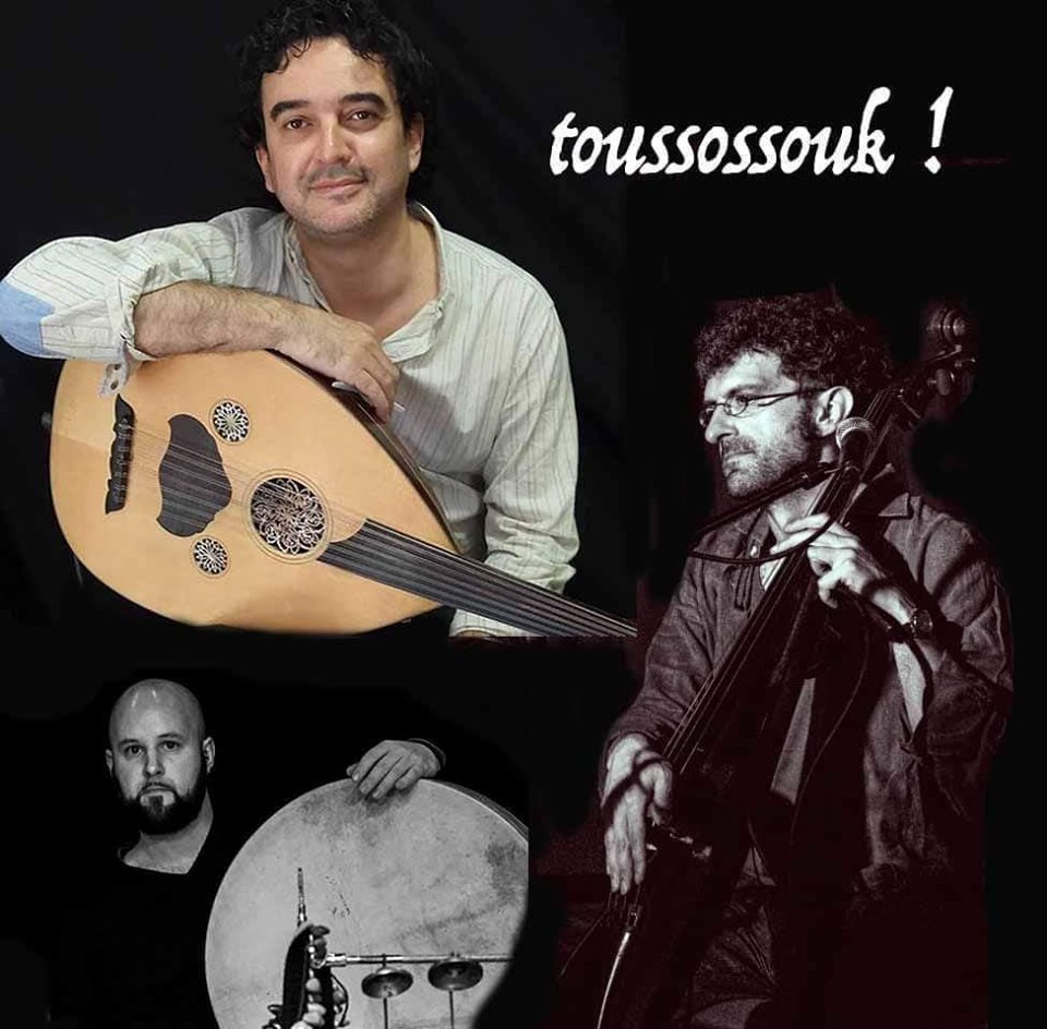 Envie d'un concert de musiques traditionnelles de méditerranéenne dans le quartier ? RDV ce jeudi  3 octobre à 20H : concert du groupe Toussosouk au  Babel Café,109, boulevard de Ménilmontant, 75011 Paris