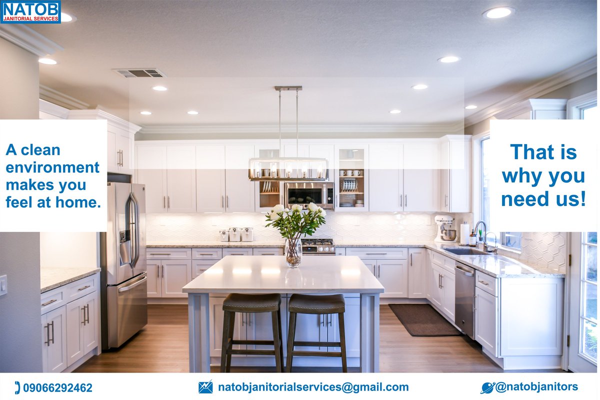 Natobjanitors's tweet photo. We are here to help you feel at home in your home/office.
Give us that call today!

#MondayMotivation #mondaythoughts #MondayMorning #HomeSweetHome #Cleaner https://t.co/twjE9Yb9Cx