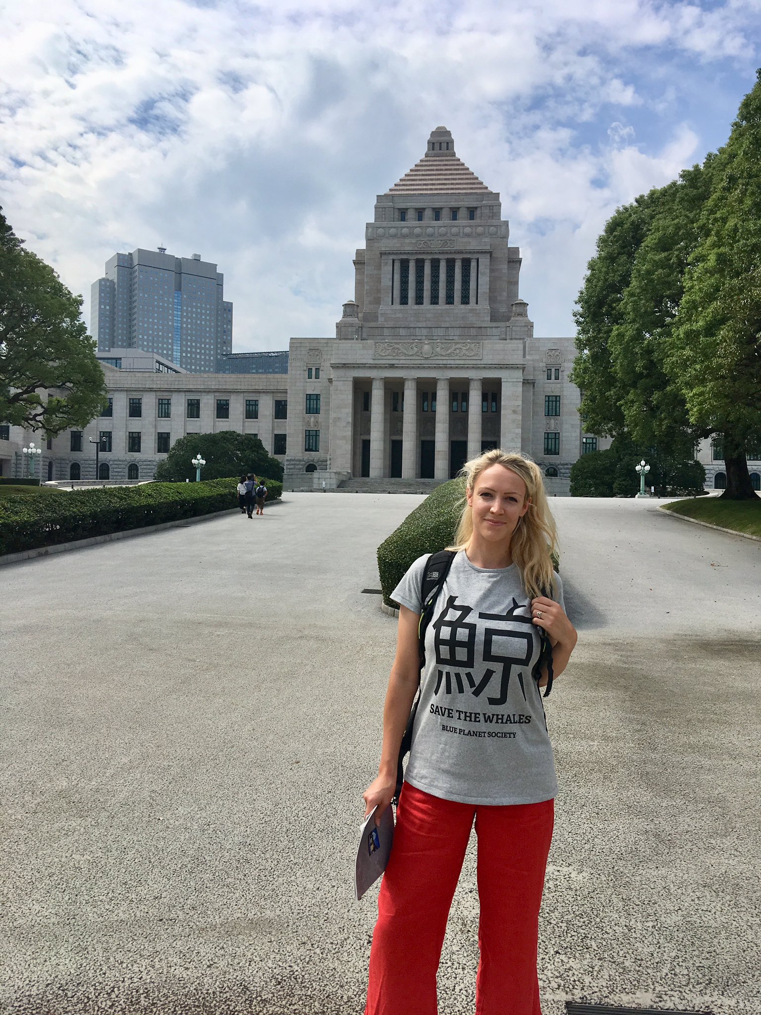 Gemma Care I Love Japan But I Hate Whaling I Walked Around Inside Government Headquarters Of Japan In My Tshirt Today Hoping Workers May Have Noticed As They