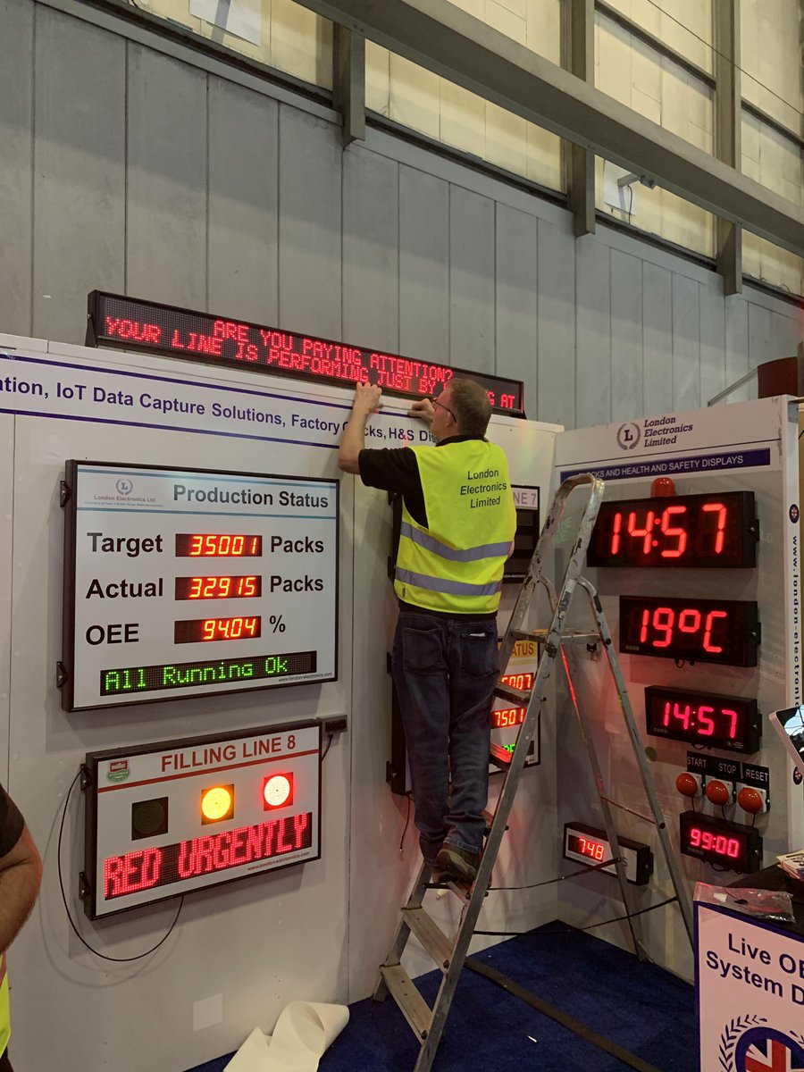 LondonElect's tweet photo. Finishing touches to the stand @PPMA_Group @PPMATotalShow ready for the doors opening tomorrow. Why not come and see us on stand G01. https://t.co/Cnn1lkbjSW