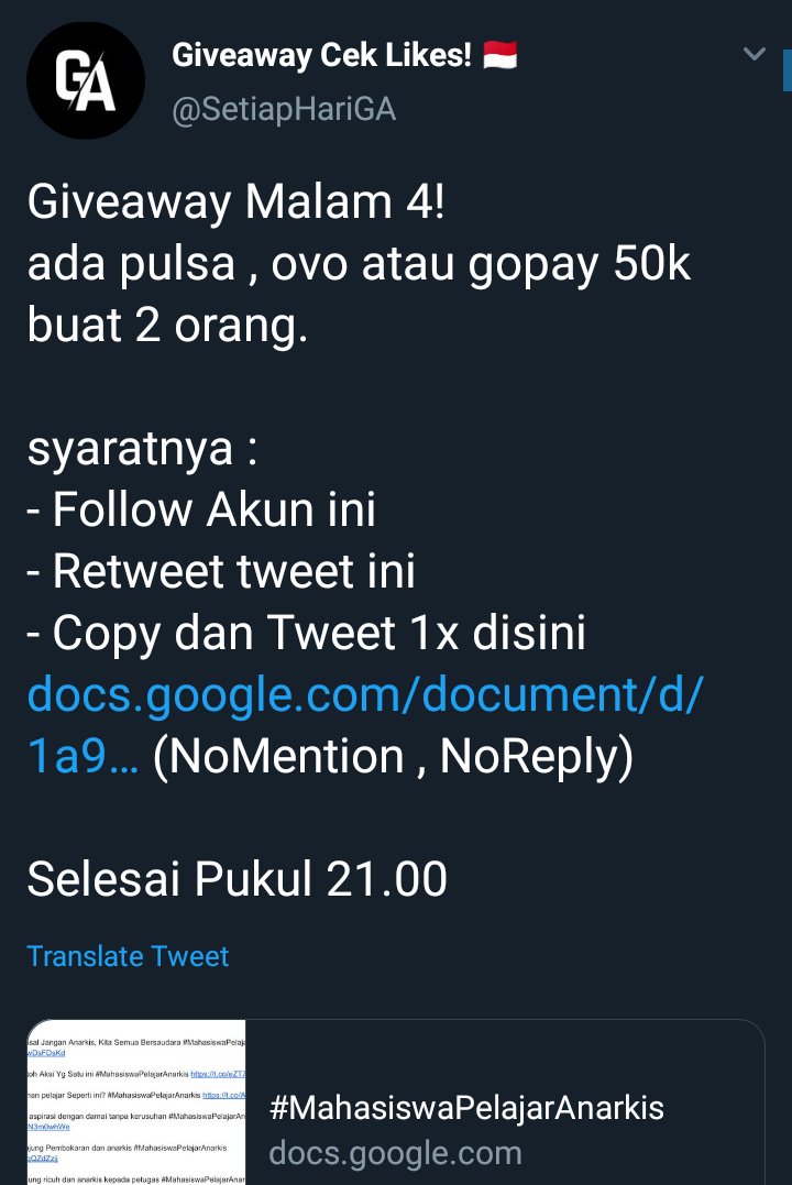 Pantes aja #MahasiswaPelajarAnarkis jadi tranding topic, taunya ada yany bayar akun giveaway buat naikin hastagnya:))))