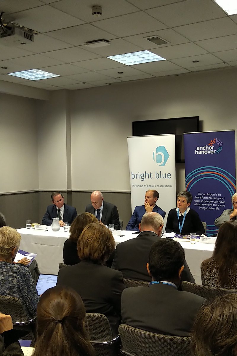 ARCOtweets's tweet photo. @DamianGreen points out the need for more UK Retirement Communities and how they help tackle loneliness at the @Conservatives party conference @BrightblueGB @AnchorHanover fringe event https://t.co/YB1Qk2BIfo