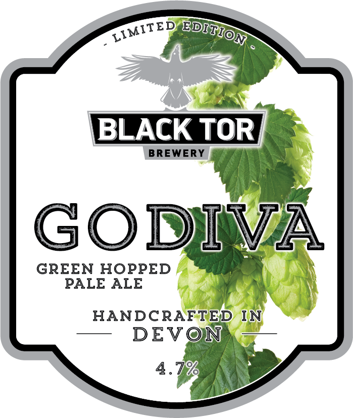 BlackTorBrewery's tweet photo. Godiva 4.7%abv green hopped pale ale will be released late #October in #caskonly. Look forward to a fresh, vibrant pale ale with distinctive aromas of tangerine, citrus and gooseberry. Pubs call 01647 252120 to pre-order. #paleale #craftbeer #hops #beer #devon #dartmoor #godiva https://t.co/thOzU61Vax