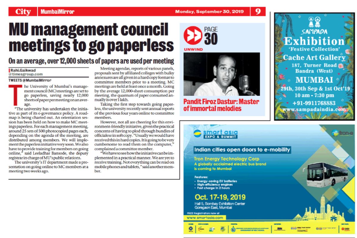 thinkeventsind's tweet photo. It's all over Mumbai.
Have you spotted them yet?
.
.
.
Visit Smart Asia 2019 Expo & Summit from October 17-19 at the Bombay Exhibition Center.
https://t.co/lAwJVqEpwY
@smartasiaexpo #SmartAsia2019 #Mumbai #AgencyChronicles #EventSpree https://t.co/9EMpBp9jqK