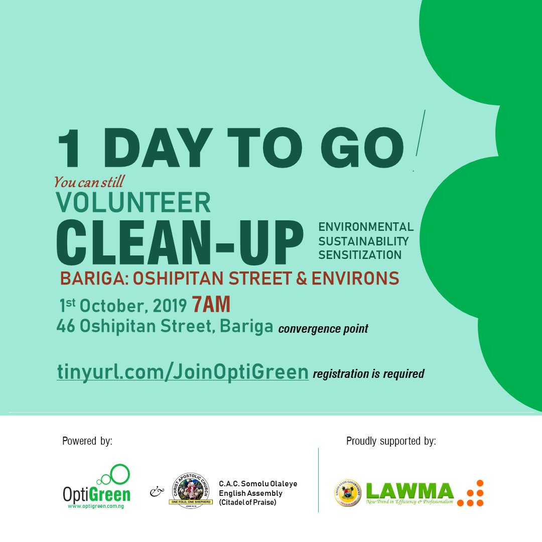 OptigreenNG's tweet photo. The little things in life make the biggest difference.
< 24 hours to start time, you can still join us.
Reg online: https://t.co/9APVkDewmh
WhatsApp: https://t.co/mMBHvok5Bp
#OptiGreenNG #OptiGreen #EcoFriendly #EnvironmentalSustainability #Recycle #MondayMotivation https://t.co/XXAl4Zvs8i