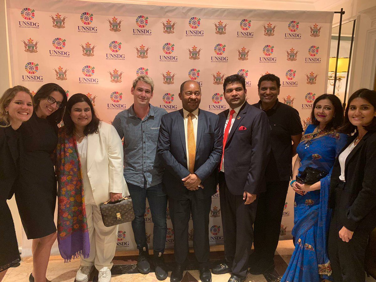 We would like to thank our esteemed guests, particularly H.E. Emmerson Mnangagwa, the President of Zimbabwe and representatives of the government for joining us in New York for the Zimbabwe Solidarity in Health Financing and Health Investment Reception

#UNSDGHealth #HealthForAll