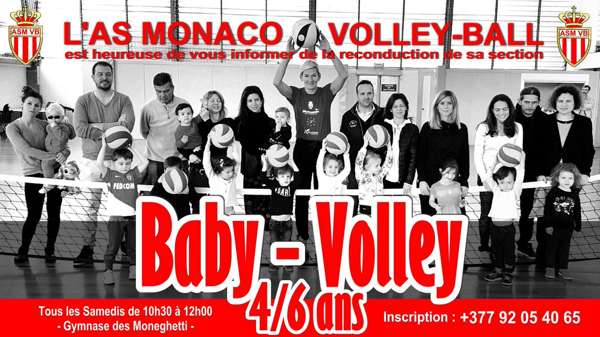 AS MONACO VolleyBall tweet media