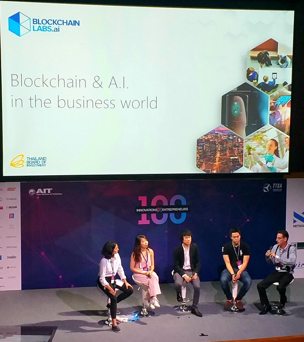 BChainLabs's tweet photo. "But what is the #blockchain?"
Questions from our website!

Our CEO, Iwan, spoke about this subject at the 100X innovation event this weekend. You can read his blog on this subject here:

https://t.co/ve8rUtr4vB https://t.co/ZimB8ESbYO