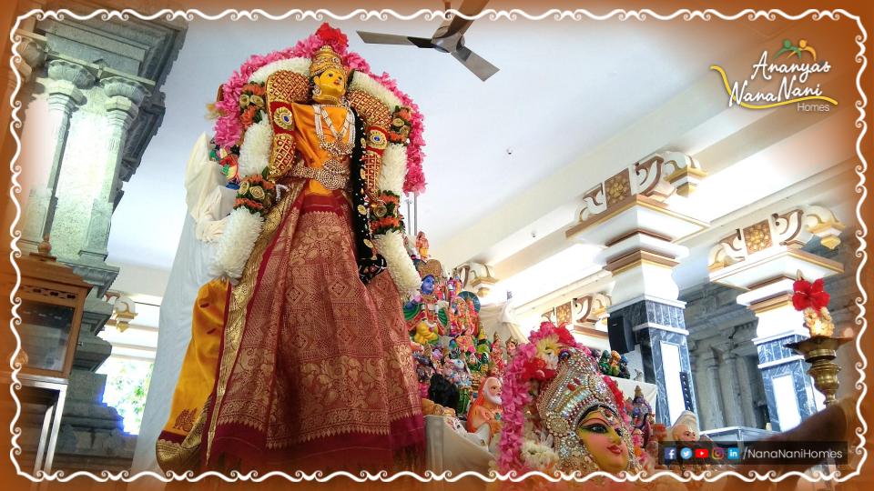 NanananiHomes's tweet photo. Beautiful #Golu dolls were arranged for #Navaratri after #kalashapooja at #NanaNaniHomes Phase 3 #temple. 

#navarathri #navaratrigolu #navaratripooja #navaratrispecial #navarathrifestival #navaratriatnanananihomes #nanananilifestyle #navaratricelebration #devifestival https://t.co/NCbZ5ciRlo