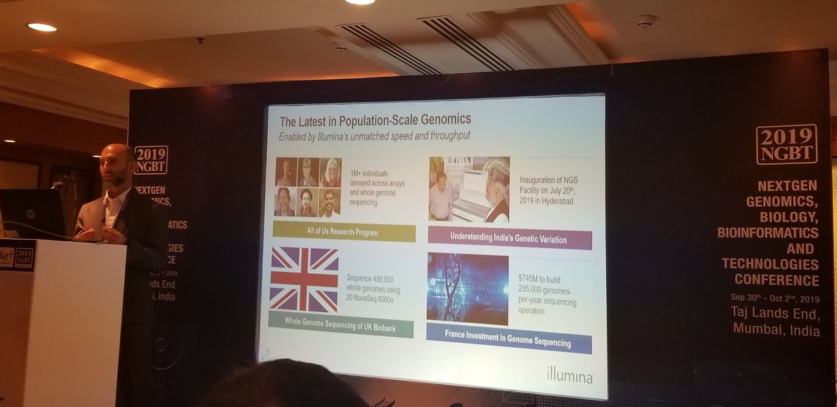 PremasLifeSc's tweet photo. Unlocking the Power of the #Genome to Improve #human #health by @JohnPicuri @illumina @illuminaLive. We hope you did not miss out an exciting session. #genomics #seqeuncing #novaseq https://t.co/d1zlREPivM