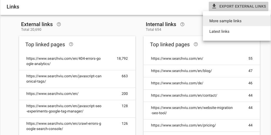 Am I wrong or was the option to download linking pages added to the new GSC only recently? The last times I checked, I could only find linking domains, but not linking pages.

Anyhow, help article on how to import GSC backlink data into <a href="/searchVIU/">searchVIU</a> updated: searchviu.com/en/export-back…