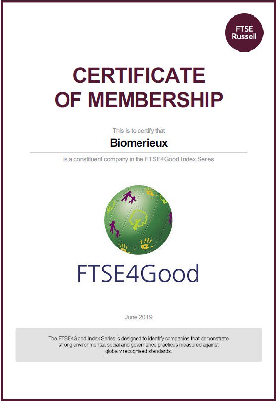 Good news! <a href="/FTSERussell/">FTSE Russell, An LSEG Business</a> has renewed our inclusion to the #FTSE4Good Index Series, that only includes companies demonstrating strong Environmental, Social and Governance (#ESG) risk management practices.
#SocialResponsibility