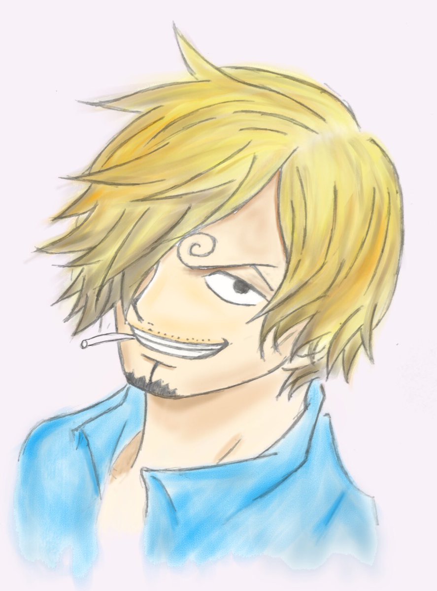 M Sur Twitter 鉛筆絵になんとか色つけてみた こんなんでも顔も全部難しかった サンジ 模写 ワンピース M Sur Twitter 鉛筆絵になんとか色つけてみた こんなんでも顔も全部難しかった サンジ 模写 ワンピース