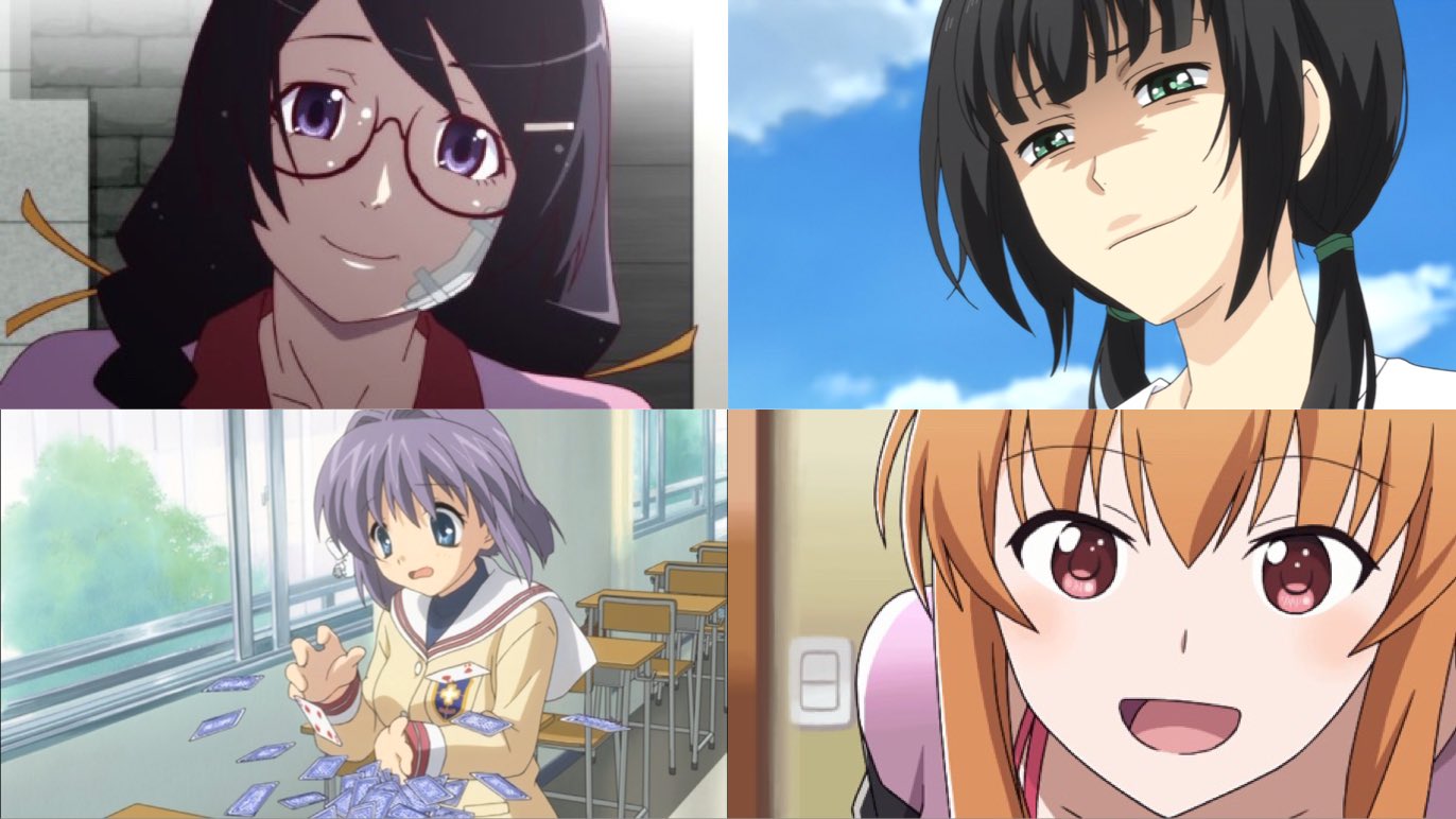 れいと 第4回キャラクター選手権 妄想アニメ高校 3年3組 朝地信長 阿良々木暦 犬飼暁 大神和臣 岡崎朋也 海崎新太 春原陽平 夜明了 小野屋杏 鹿島撫子 狩野すみれ 狩生玲奈 佐原みよこ 戦場ヶ原ひたぎ 園田美月 玉来ほのか