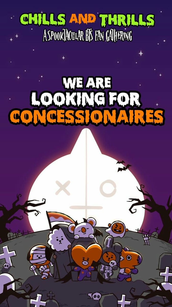 CandTBTS's tweet photo. We are now opening the doors for concessionaires in the House of ARMYstery! 🏰

If you are interested, send us an email for our terms and conditions: chillsandthrillsbts@gmail.com

We will accept 5 concessionaires only. We are looking forward for this partnership with you. 💜 https://t.co/d7vhC1hQn9