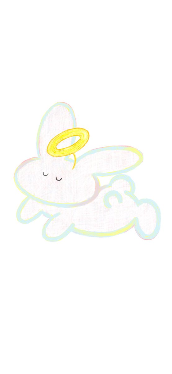 お菓子パーラー うさぎの耳は天使の羽根 イラスト Iphone スマホ 壁紙 うさぎ 画像 ホーム画面 ウサギ Rabbit Drawing Illust 絵