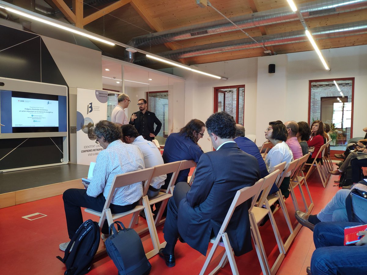 Consell_Indus's tweet photo. Comença la presentació de l'estudi "Polígons d'Activitat Econòmica: un actor important en la transició energètica" #DesenvolupamentLocal https://t.co/uMf7OTg1MK