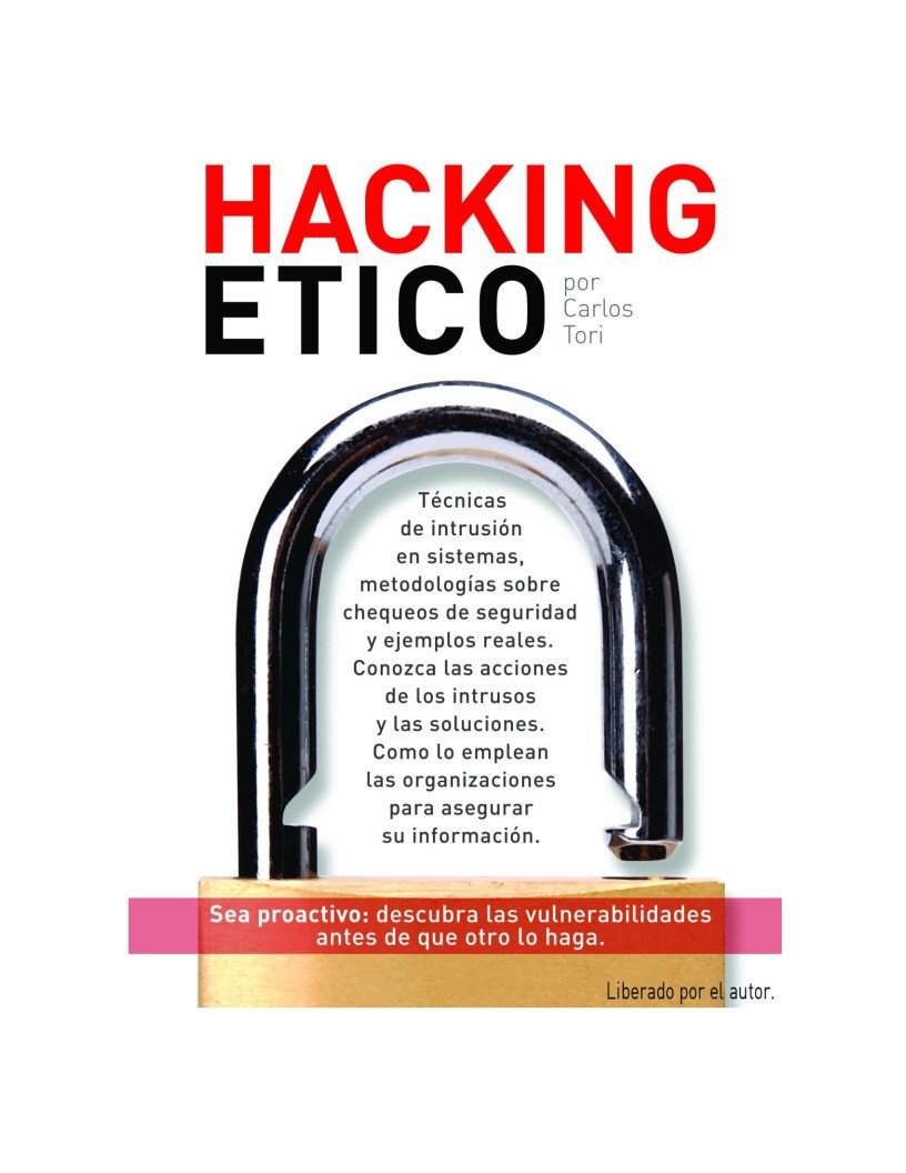 lwp_'s tweet image. #PDF de #Programación - Hacking etico lwp-l.com/pdf7357