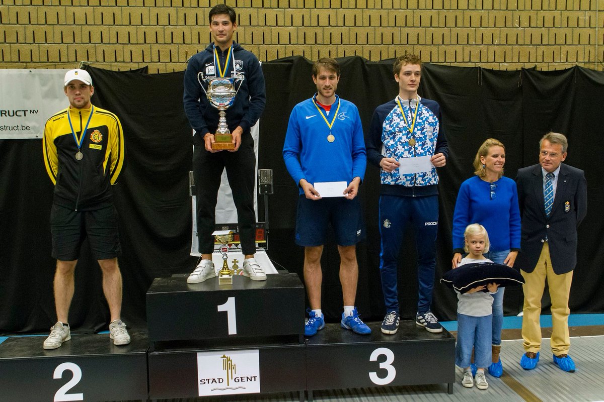 FFCEB's tweet image. Arne De Ridder décroche l'argent au FIE Satellite de Gand (Sabre)💪 Félicitations‼️ Classement hommes: bit.ly/2mhIsVp - Classement dames: bit.ly/2nMejOr (📷© Luc Gevaert)
