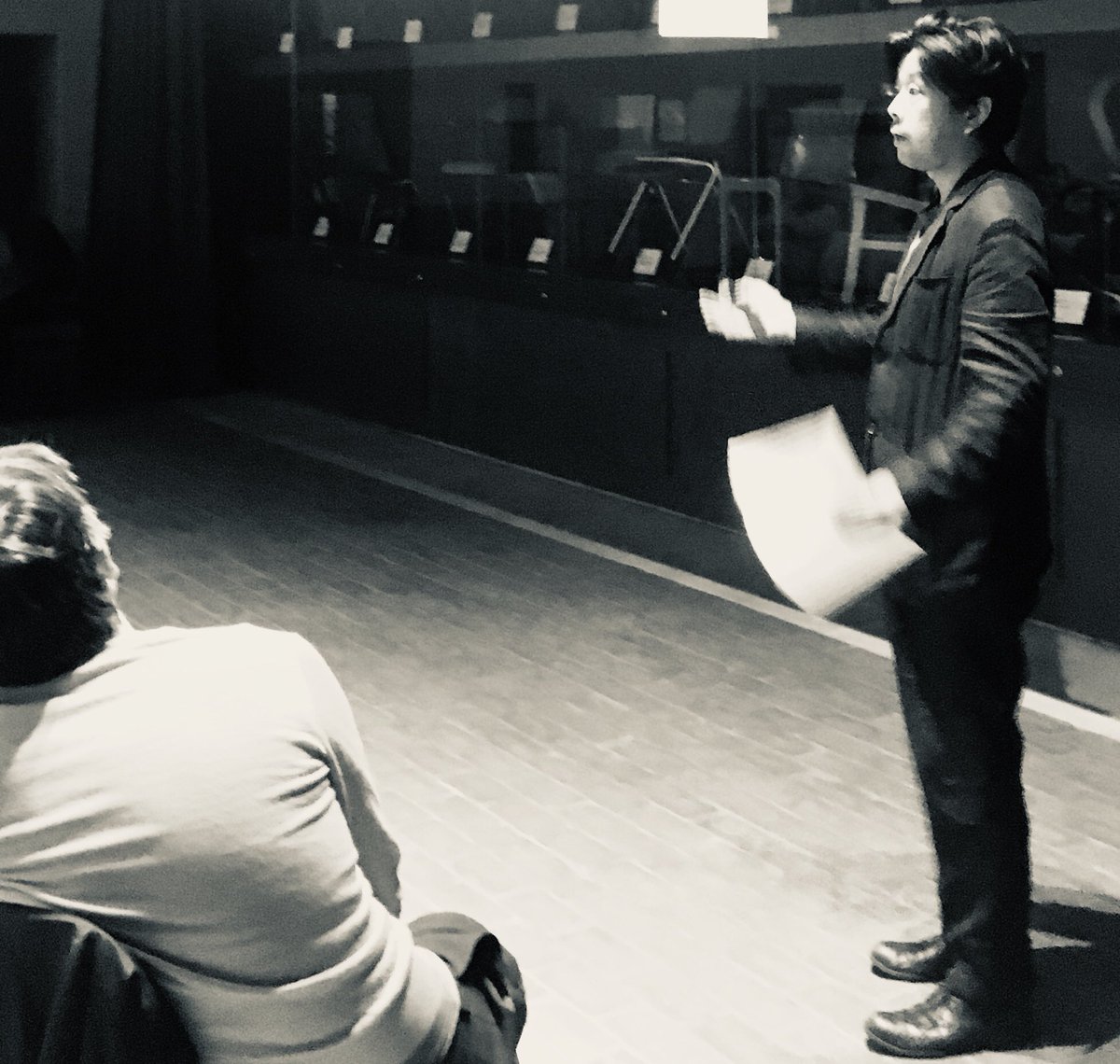 ArchiBarac's tweet photo. A busy morning of Unit presentations: Pierre and Pereen d’Avoine (#Unit14), the @TakeroShimazaki team for #Unit8, David and Colin #Unit7, and Prof. Peter St John #carusostjohn of #Unit12. @TheCassArt @CassResearch https://t.co/aid46Rymd1