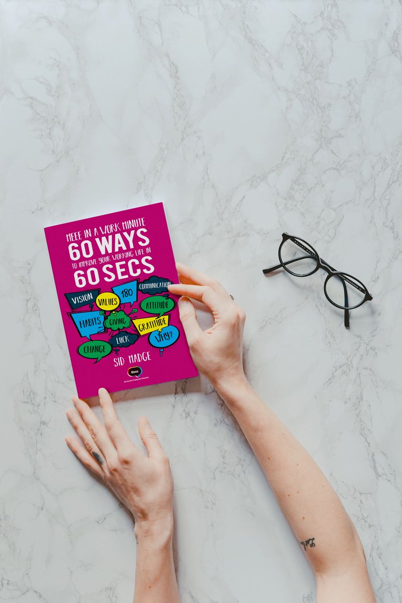 Meee_HQ's tweet photo. Just one week to go until the launch of @MadgeSid's new book, Meee In A Work Minute! You can pre-order your copy here: https://t.co/Kwjv5JxK51 OR attend his FREE Workshop &amp; Book Launch Event:  https://t.co/aVZffw1Pqy 📚 #BeMoreYouWithMeee #SelfHelpBooks https://t.co/VekrS4N0Is