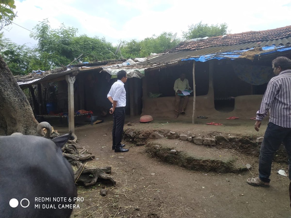 Inspected Fair Price Shop in Velda village of Nizar Taluka. Visited houses covered under it and inquired if any irregularities are there in distribution system or less foodgrains are supplied to them. <a href="/CollectorTapi/">Collector & DM-Tapi</a>