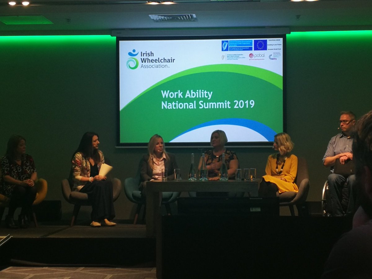 Great, interesting discussion about inclusion of people with disability at #workability19 What can we all do?