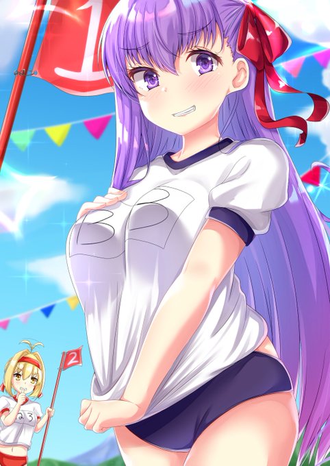 1番をとって先輩にドヤッとするBBちゃん 