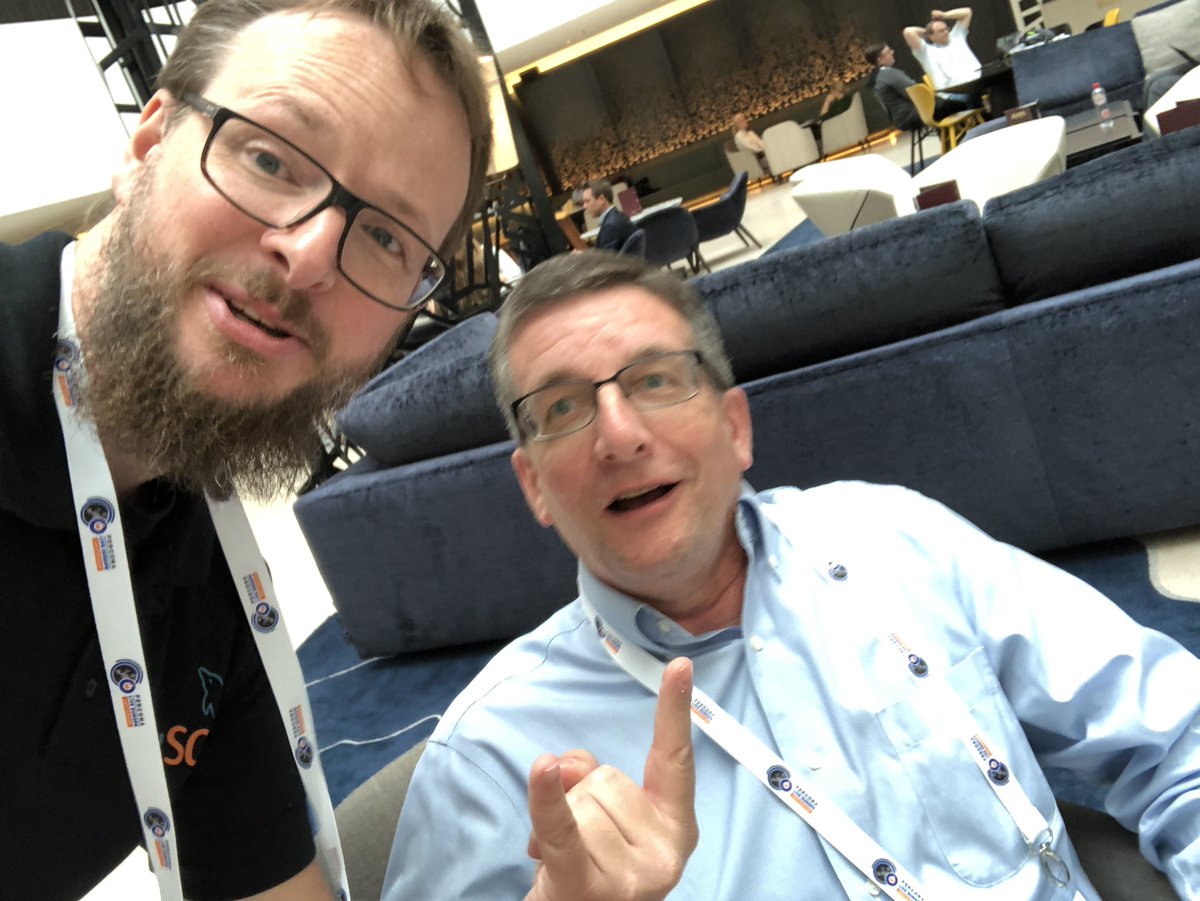 lefred's tweet photo. I am part of #PLEteamTom ! #PerconaLiveEU https://t.co/FWdgazp6fj