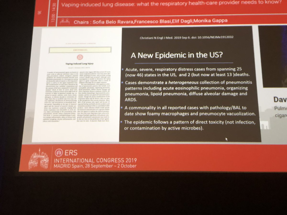 We need to prevent a European epidemic - e-cigarettes are the problem, not part of any solution #ERSCongress2019 @EuroRespSoc @EuropeanLung @Heunicke @PolSundhed