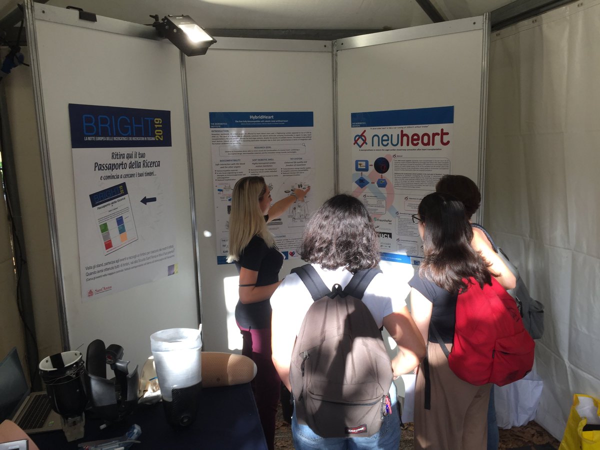 NeuHeartH2020 (@neuhearth2020) on Twitter photo #NeuHeart at the <a href="/SantAnnaPisa/">SantAnnaPisa</a> booth during @brightoscana for the European Researchers’ Night: engaging the wider public together with FET <a href="/HybridHeartEu/">HybridHeartEu</a> and <a href="/AdmaioraH2020/">Admaiora project H2020</a> colleagues. #EICFTW #ERN #bright19 <a href="/MSCActions/">Marie Skłodowska-Curie Actions</a> <a href="/FET_eu/">FET_EU</a> #NeuHeart at the <a href="/SantAnnaPisa/">SantAnnaPisa</a> booth during @brightoscana for the European Researchers’ Night: engaging the wider public together with FET <a href="/HybridHeartEu/">HybridHeartEu</a> and <a href="/AdmaioraH2020/">Admaiora project H2020</a> colleagues. #EICFTW #ERN #bright19 <a href="/MSCActions/">Marie Skłodowska-Curie Actions</a> <a href="/FET_eu/">FET_EU</a>