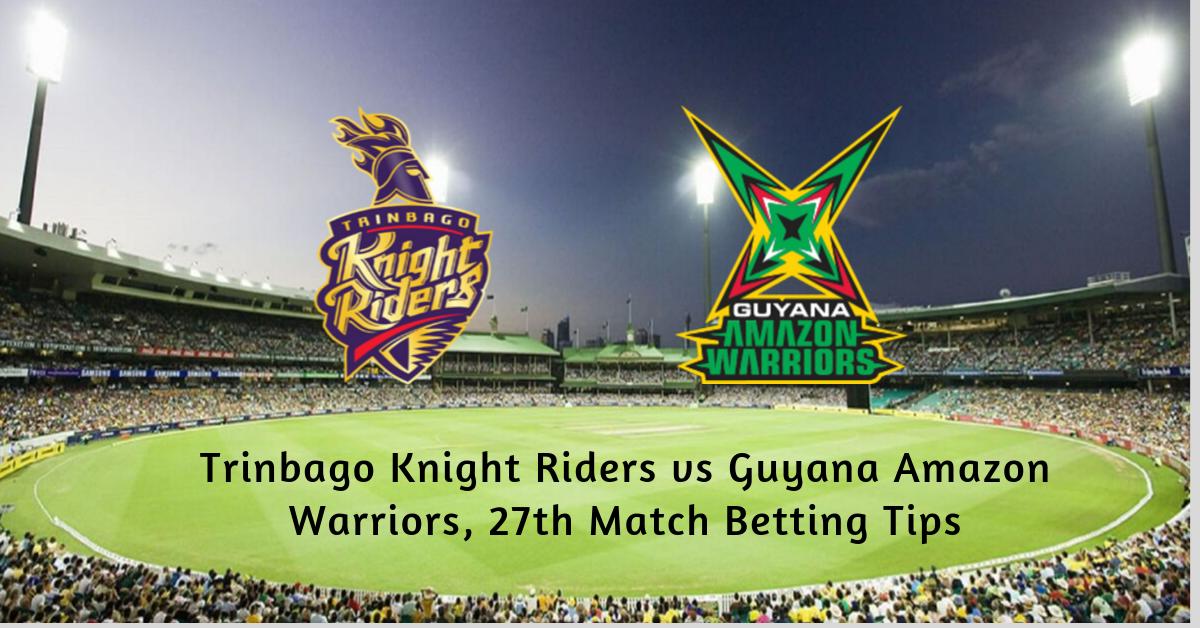 livecrickettips's tweet photo. Trinbago Knight Riders vs Guyana Amazon Warriors, 27th Match Betting Tips

https://t.co/GC2KpLtA0A

#CPLBettingTips #CricketBettingTips #CBTF #Sessionbettingtips https://t.co/7LRExWaMY1
