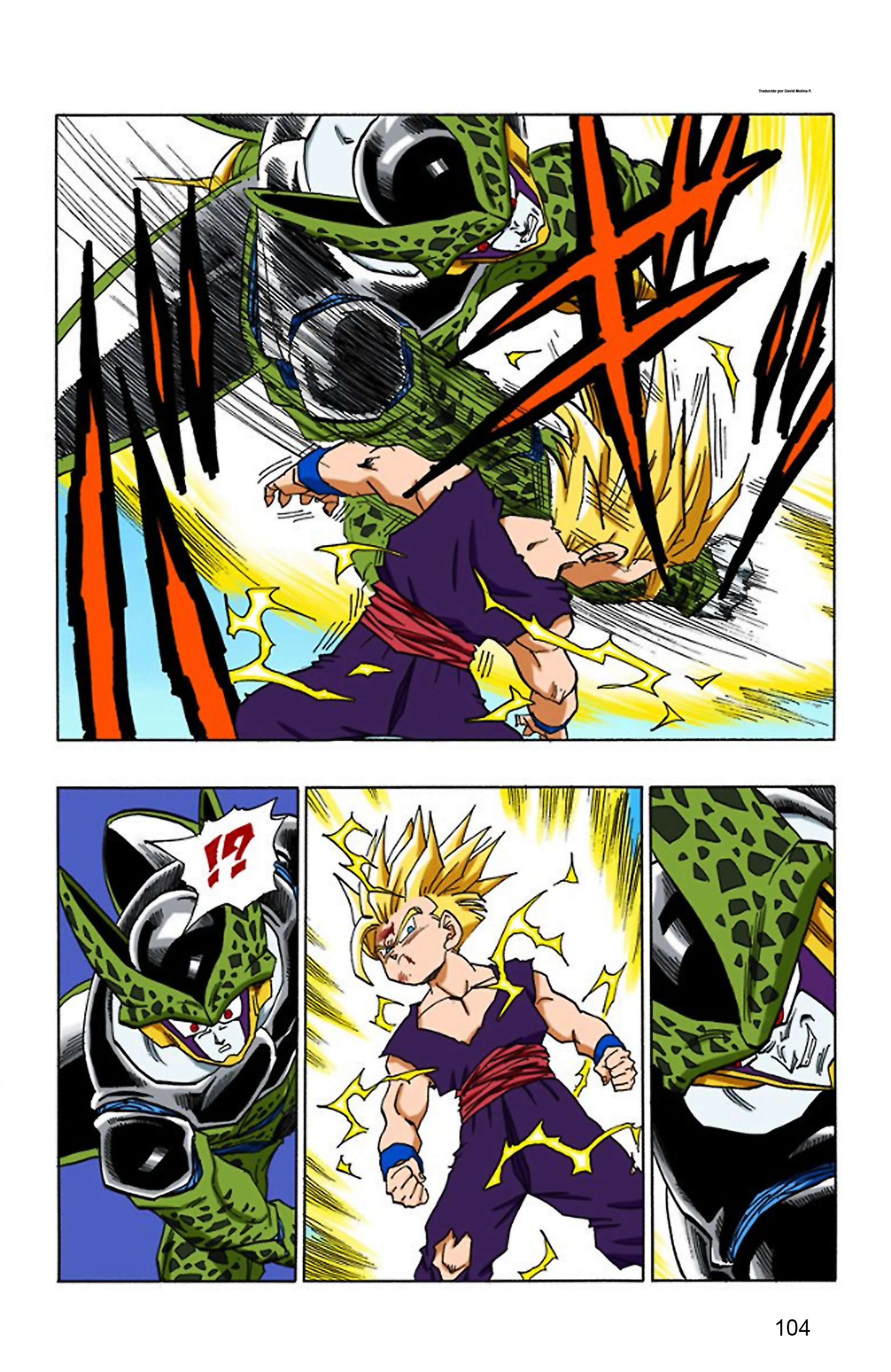 Juanmanuel Gohan Ssj2 Vs Cell Manga Full Color T Co Za2cbmpalc Twitter
