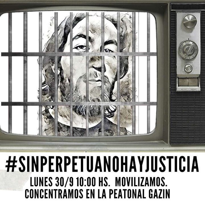 AmeSimondetOk's tweet photo. Hoy | #Trelew 
Movilización pidiendo cadena perpetua para Archie Phillips por el femicidio de Evelyn Lerh.

▶️ Concentración en la peatonal Luis Gazin, a las 10.

#SinPerpetuaNoHayJusticia https://t.co/N0gBZrqoGH