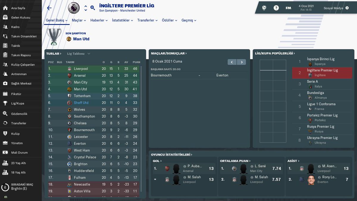 #fm19 #SheUtd Eveet kariyere devam ediyorum buradan da paylaşmaya çalışacağım. <a href="/fmoyuncusu/">FM Oyuncusu</a>