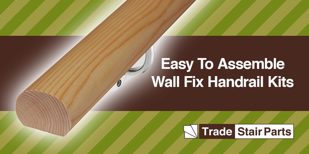 TradeStairParts's tweet photo. LOW PRICE Wall Fix #STAIRCASE #HANDRAIL KITS - Solid Pine or Oak #Handrail and Brackets - #diy Easy To Assemble - SHOP NOW @ https://t.co/LJ8WybUdky https://t.co/1QqBKb6QRH