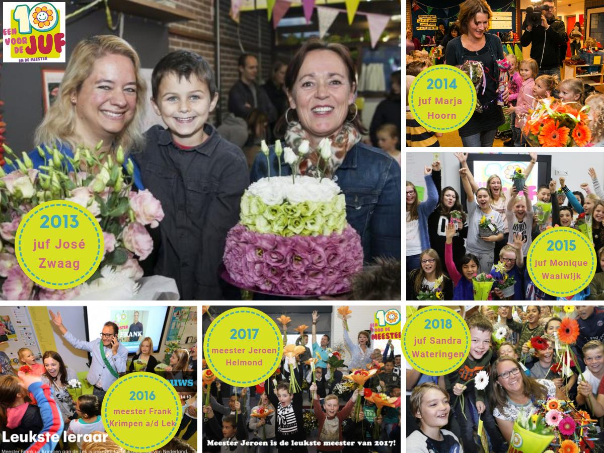 SPANNEND! DE STEMMEN WORDEN GETELD....

Het is zo ver, de digitale stembus is gesloten en de stemmen worden geteld! Spannend! Wie wordt "De leukste juf van 2019"? Wie wordt de opvolger van al deze kanjers? Nog heel even geduld, vrijdag 4 oktober maken wij de winnaar bekend!